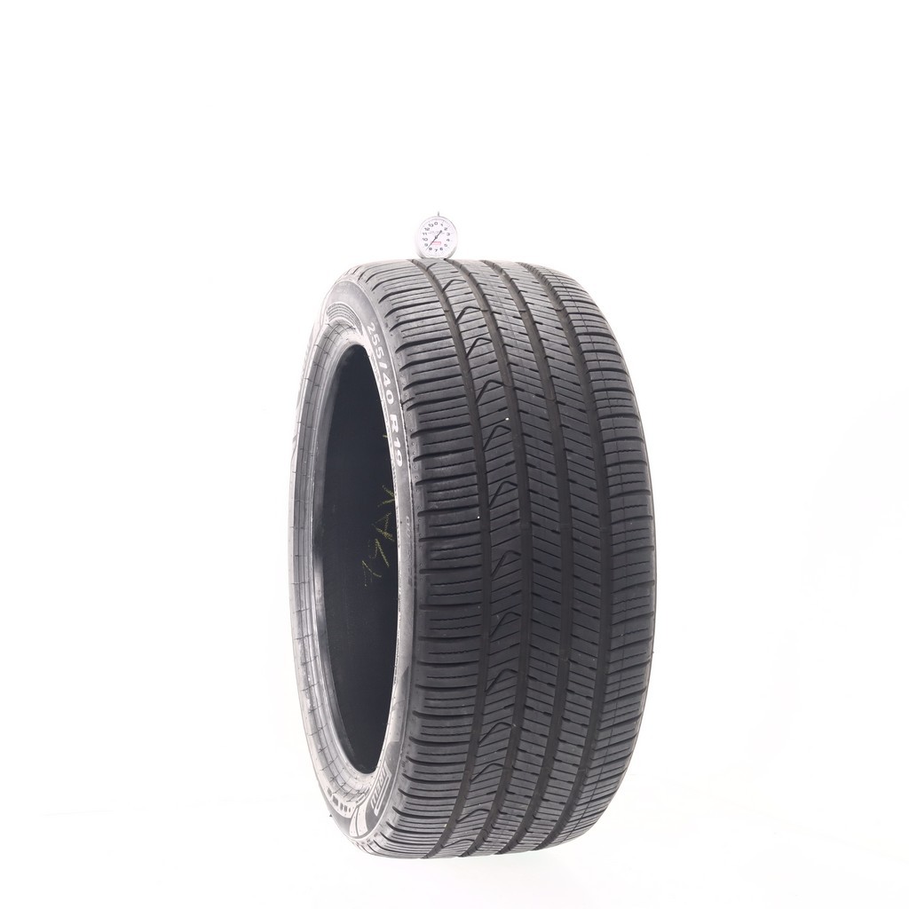 Set of (4) Used 255/40R19 Pirelli P Zero AS Plus 3 100Y – 8.5-9.5/32
