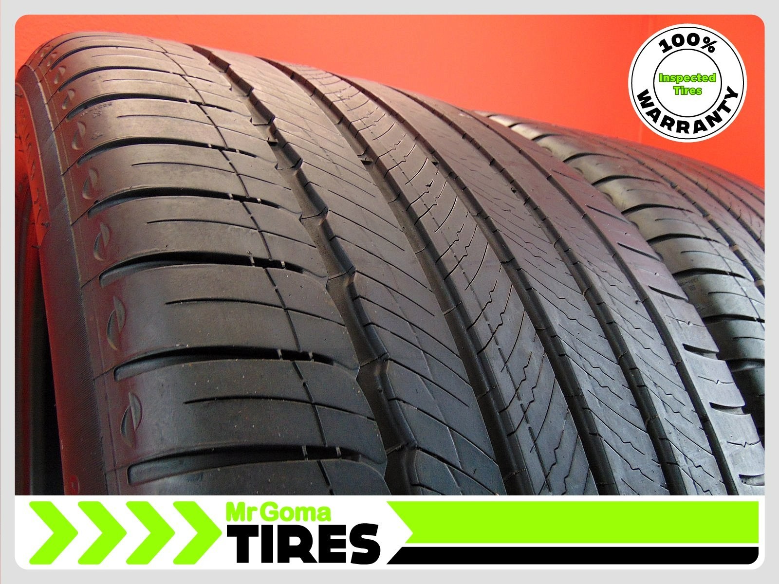 2 USED TIRES MICHELIN PRIMACY TOUR A/S MO 315/40R21 7/32 TREAD 111H 3154021