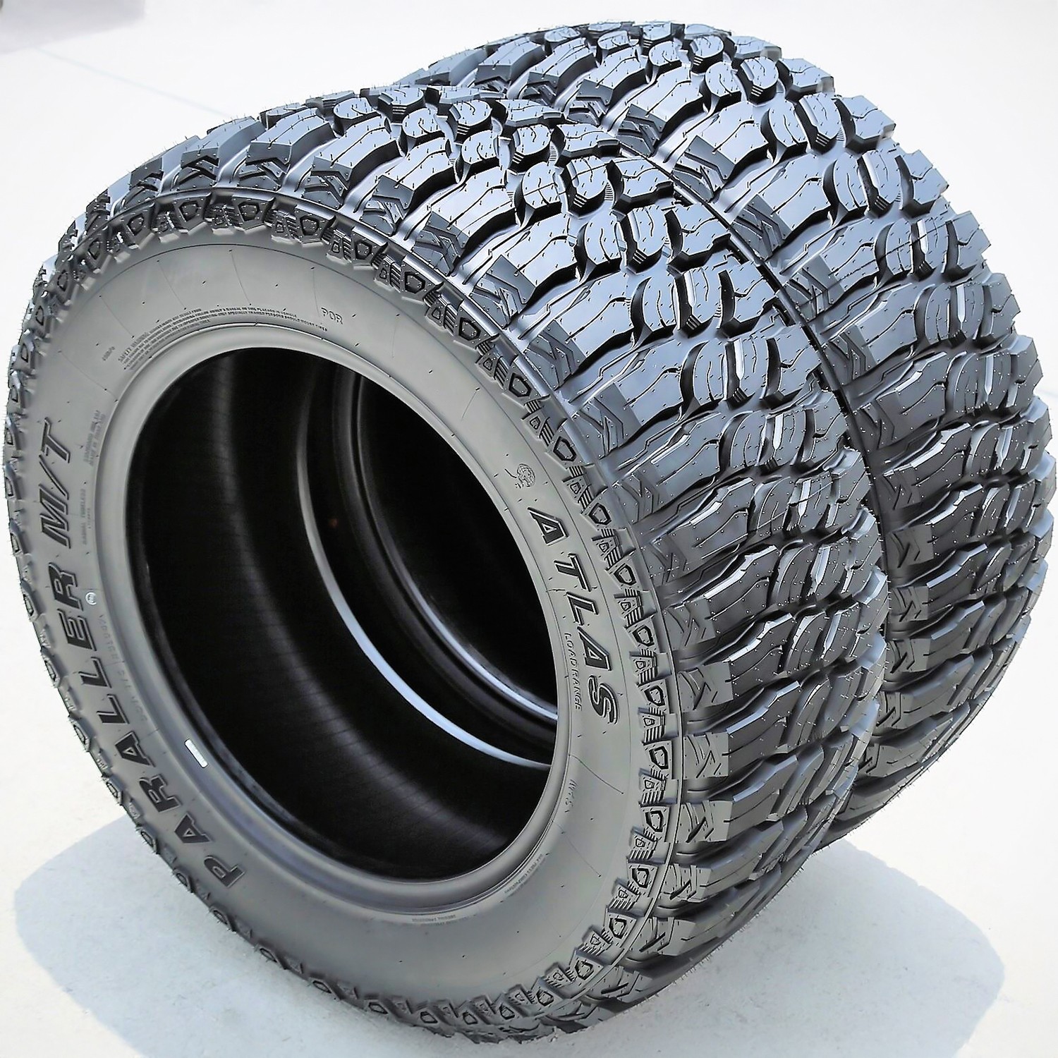 2 Tires Atlas Paraller M/T LT 275/70R18 Load E 10 Ply MT Mud