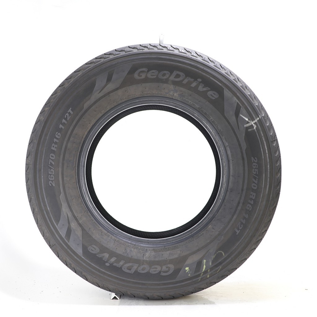 Set of (4) Used 265/70R16 GeoDrive KL51 112T – 9.5-10.5/32