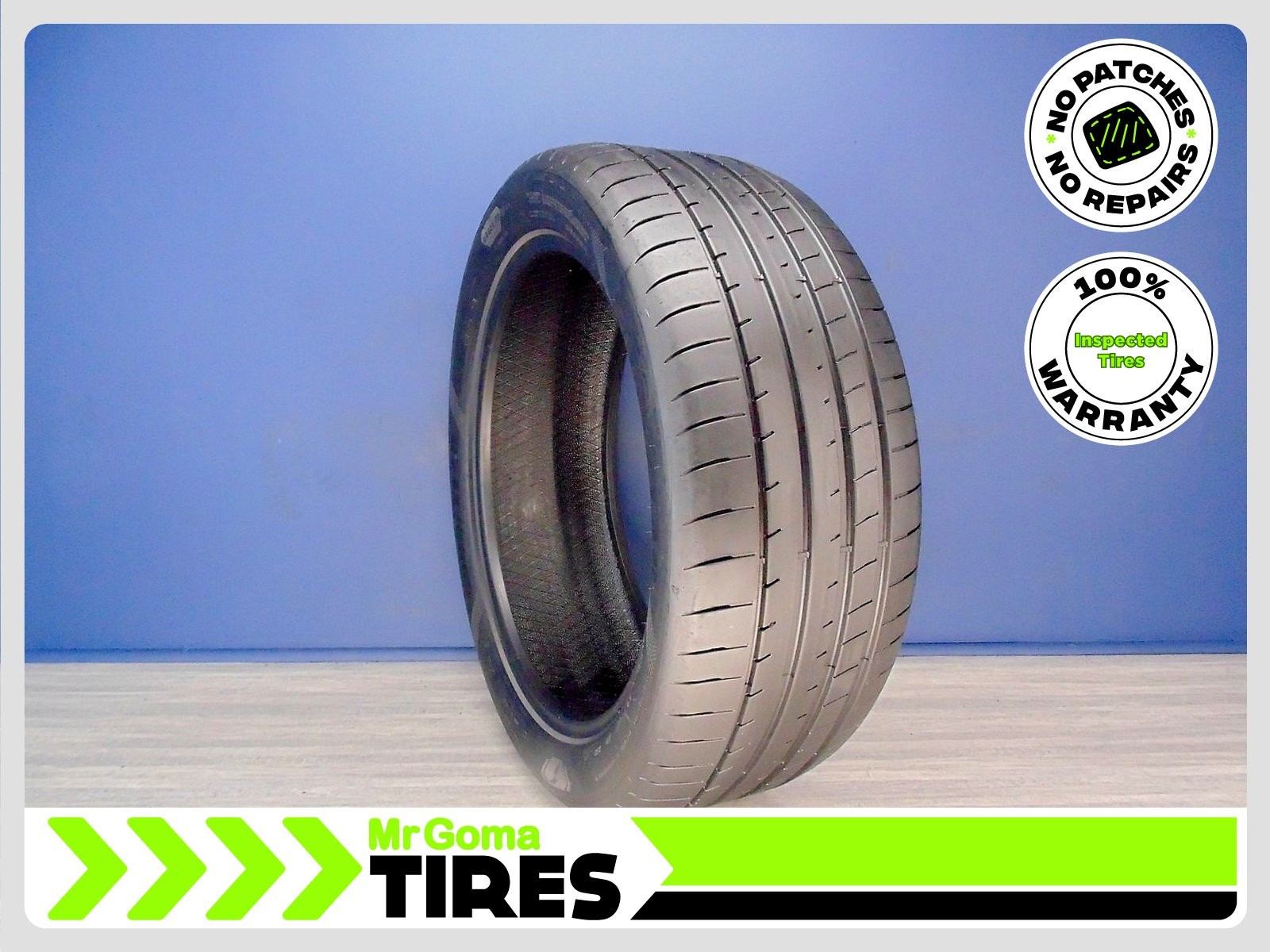 1 GOODYEAR EAGLE F1 ASYMMETRIC 5 MO XL 255/45R20 USED TIRE 7.6/32 TREAD 2554520