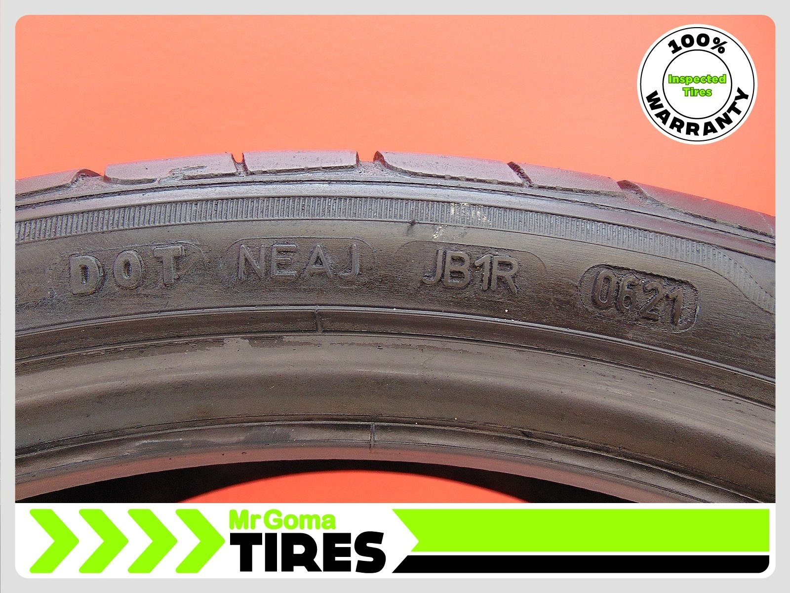 2 GOODYEAR EAGLE F1 ASYMMETRIC 2 NO XL 235/35ZR20 USED TIRES 7.3/32 TREAD