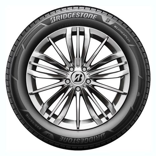 4 New 225/55R17 97V Bridgestone Weatherpeak 2255517 Tire