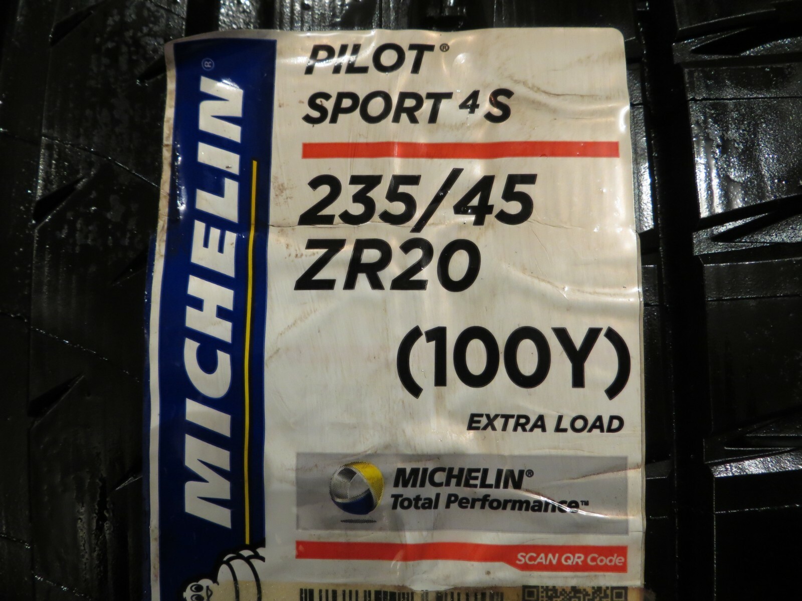 NEW 2 TWO MICHELIN PILOT SPORT 4S 4 S 235/45ZR20 100Y XL FRANCE 235 45 20 2775