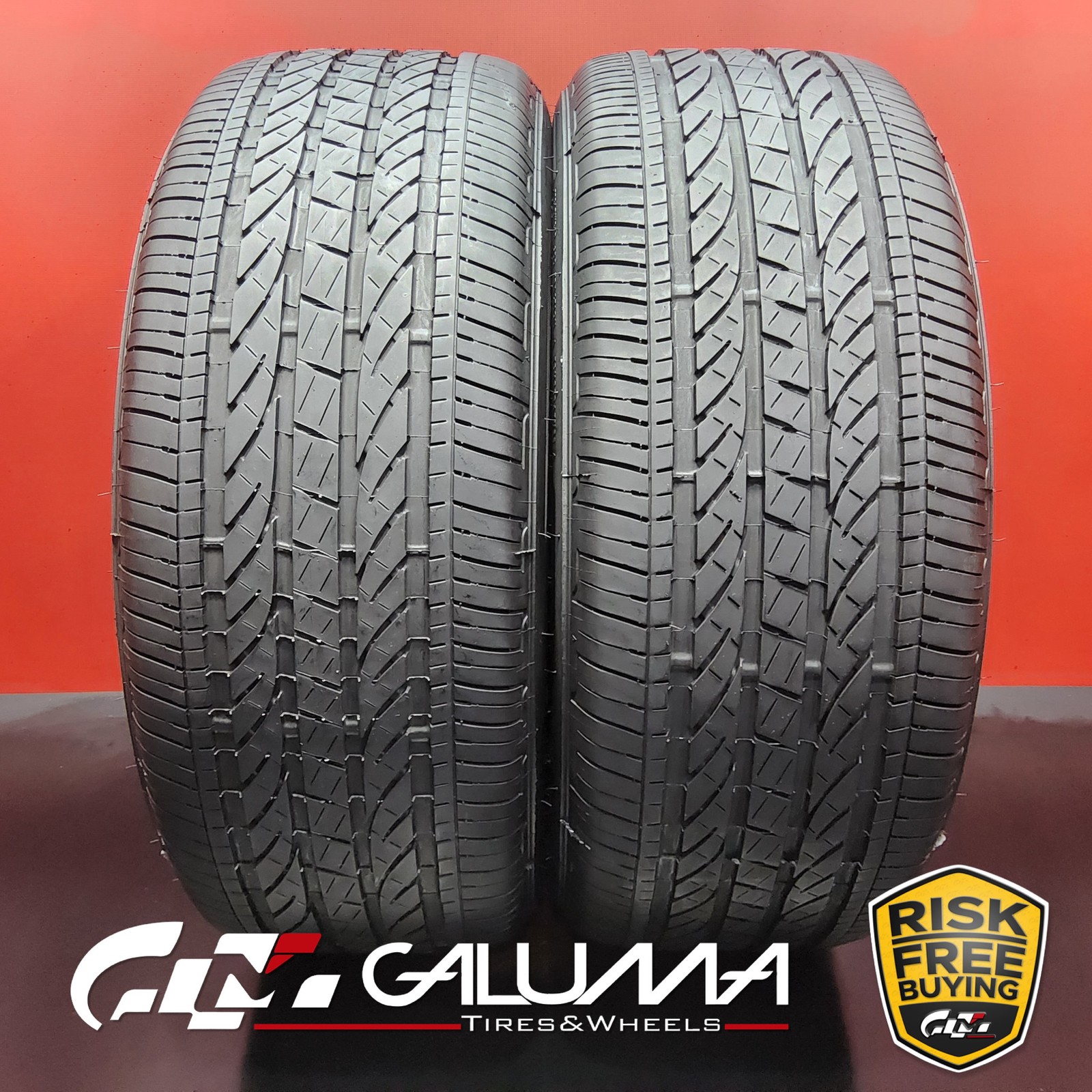 Set of 2 Tires Bridgestone Dueler H/P Sport AS RFT Run Flat ★ XL 245/50R19 94577