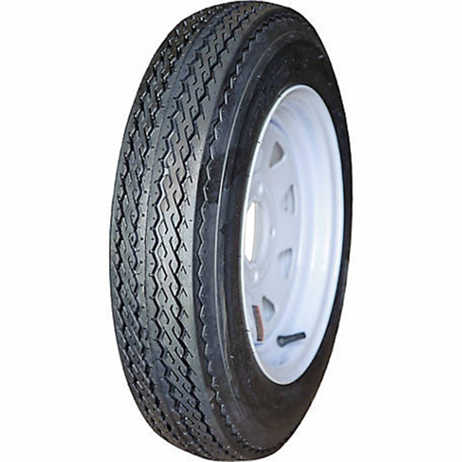 2 Tires Hi-Run SU02 5.3-12 5.30-12 5.3X12 C 6 Ply 4 x 4 White 8 Spoke Assembly