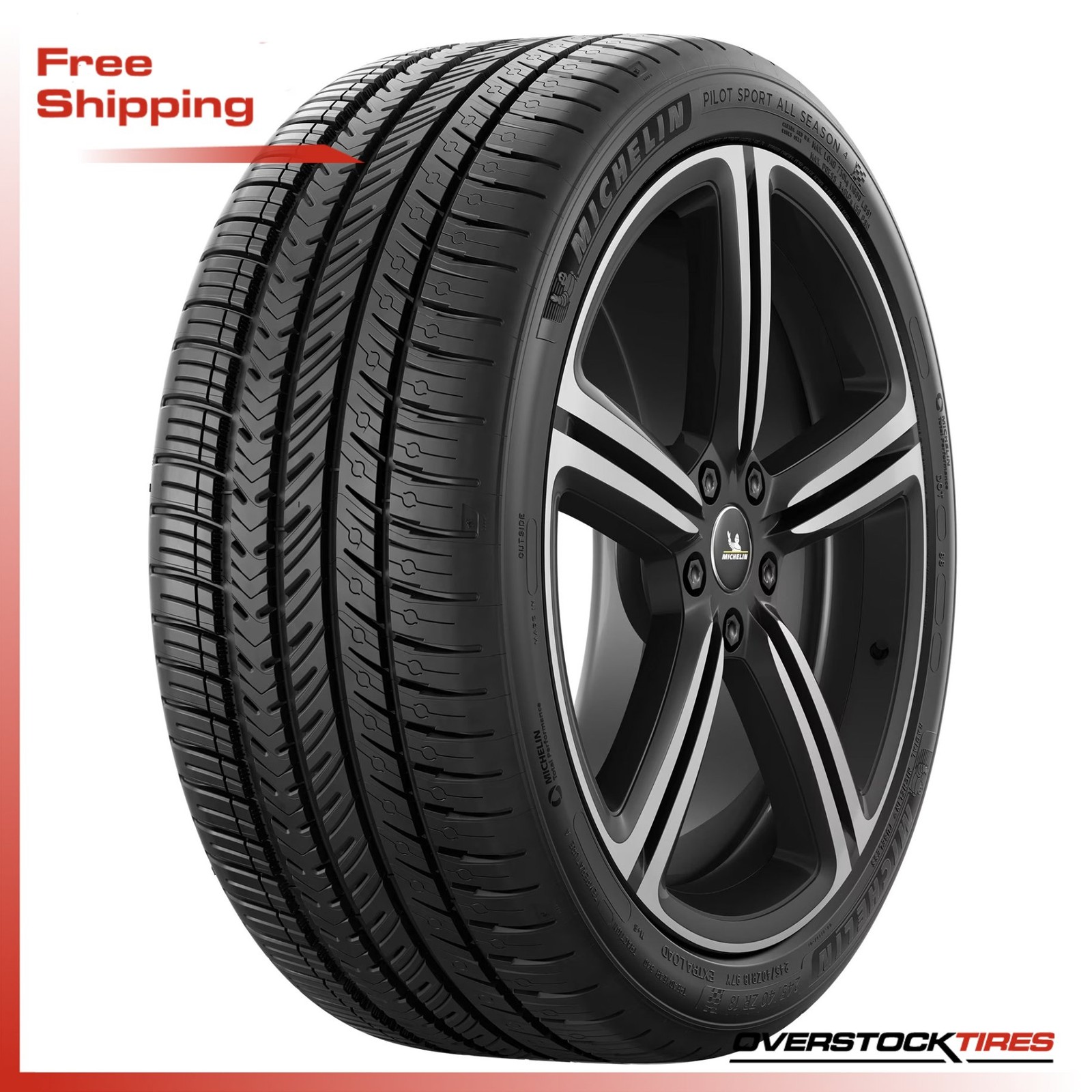 1 NEW 295/35R21 Michelin Pilot Sport AS 4 107V MO1 (DOT:3225) Tire 295 35 R21