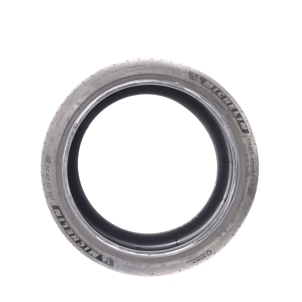 Used 265/35ZR20 Michelin Pilot Sport 4 S NO 99Y – 7/32