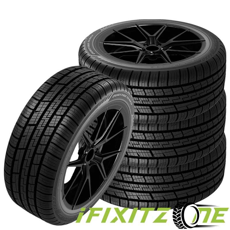 4 Lexani Quattro Tempo Tour AW 255/65R18 111H 3PMSF 600AA 70K Mi Warranty Tires