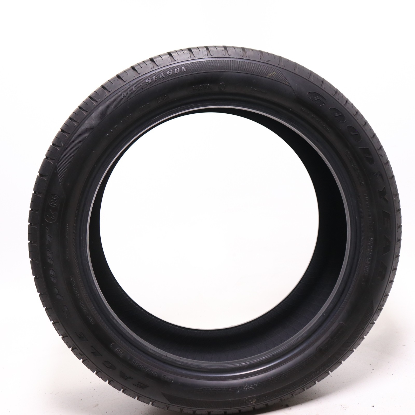 Set of 2 Used 225/50R18 Goodyear Eagle Sport Run Flat – 95V – 7-8/32