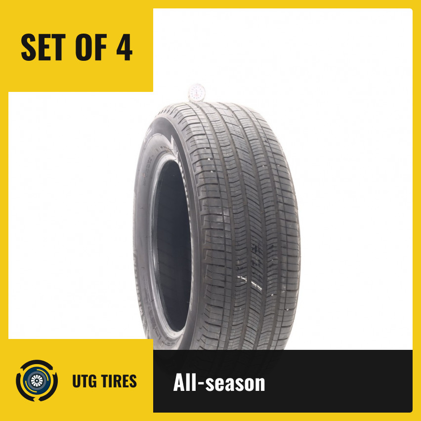Set of (4) Used 265/60R18 Michelin Primacy LTX 110H – 6.5-7/32