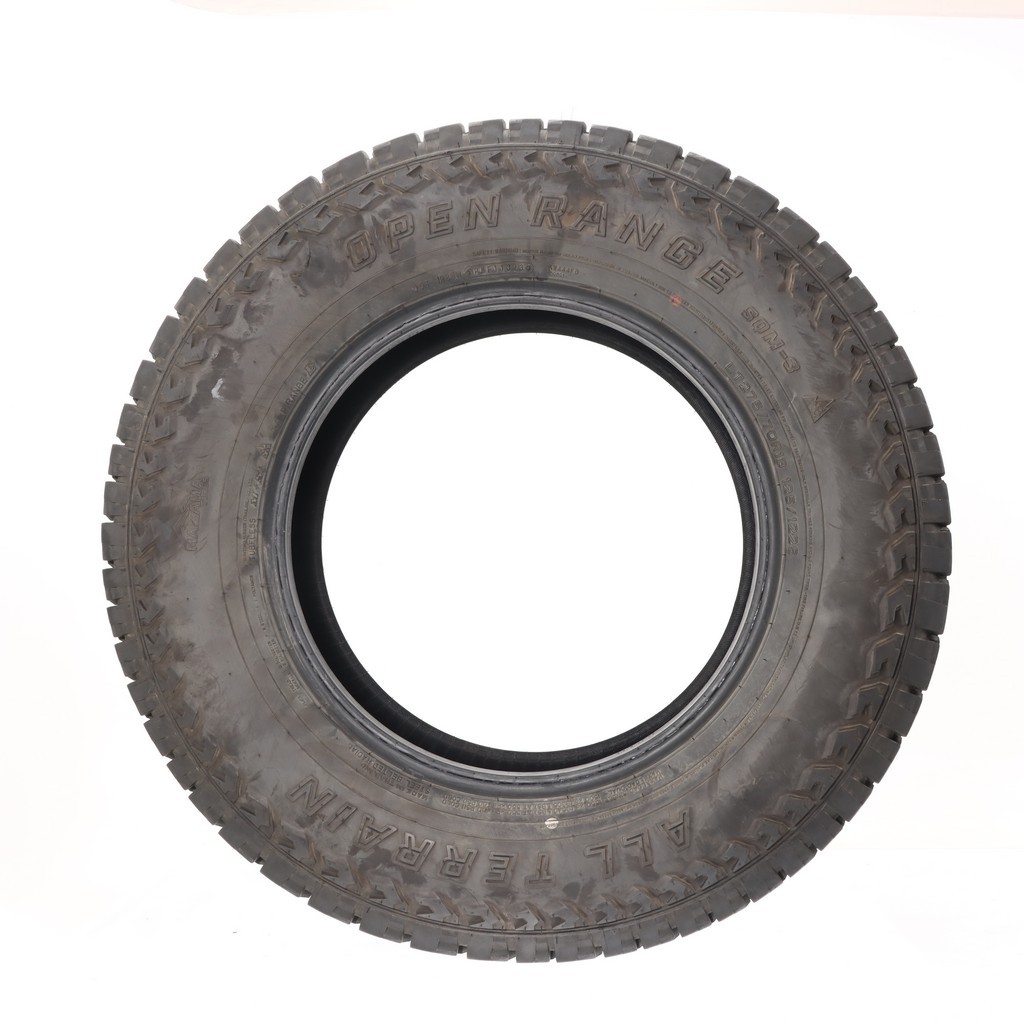 Set of (4) Used LT 275/70R18 Mazama Open Range A/T SQM-3 125/122S – 12-13.5/32