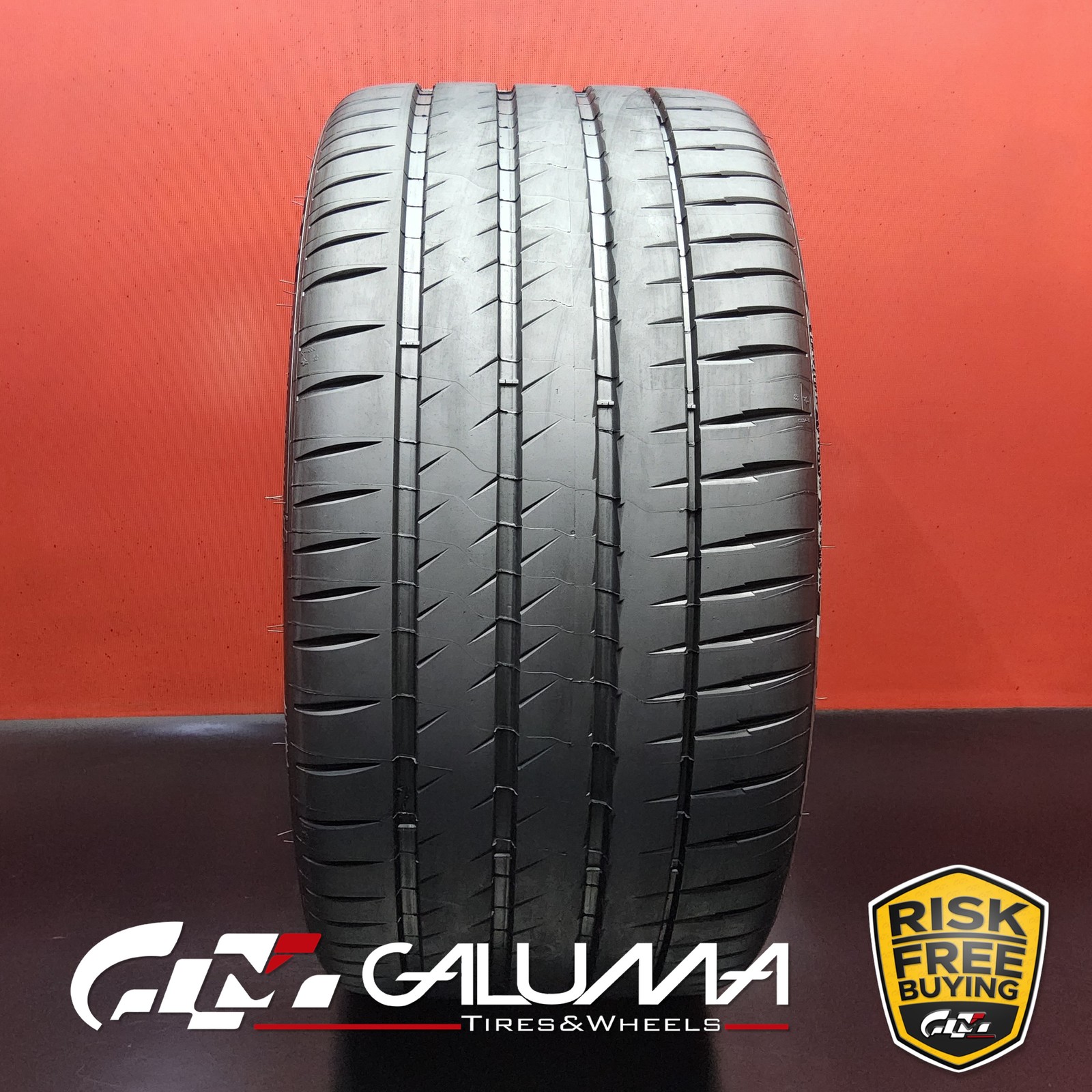 1 Tire LikeNEW Michelin Pilot Sport 4S ★ XL 315/30ZR22 107Y No Repairs #95732