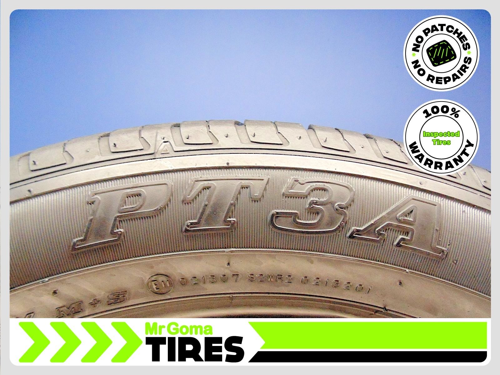 1 DUNLOP GRANDTREK PT3A 275/50R21 USED TIRE 7.3/32 TREAD NO PATCHES 113V 2755021