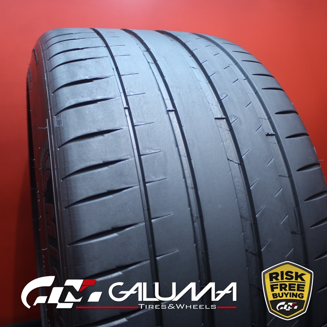 1 (One) Tire LikeNEW Michelin Pilot Sport 4S 325/35ZR22 325/35/22 3253522 #81132