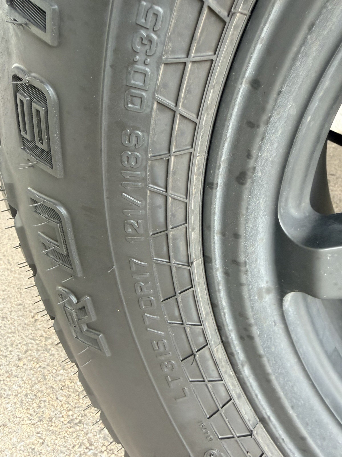 Falken Rubitrek Tires 315/70/17 Tires Only Have 300 Miles