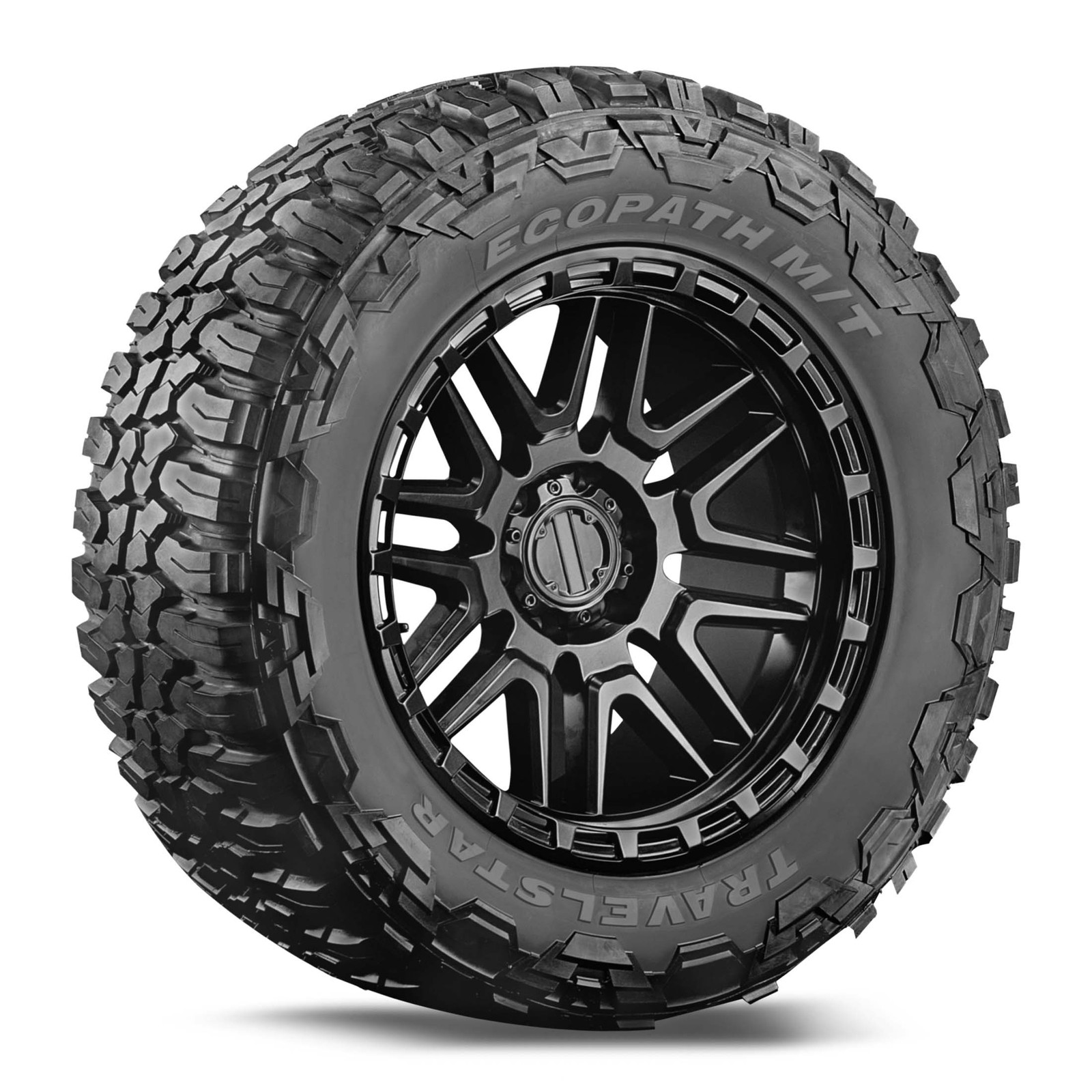 Travelstar Ecopath M/T 33×12.50R24LT 104Q 10Ply Mud Terrain SUV/Truck 4 Tires