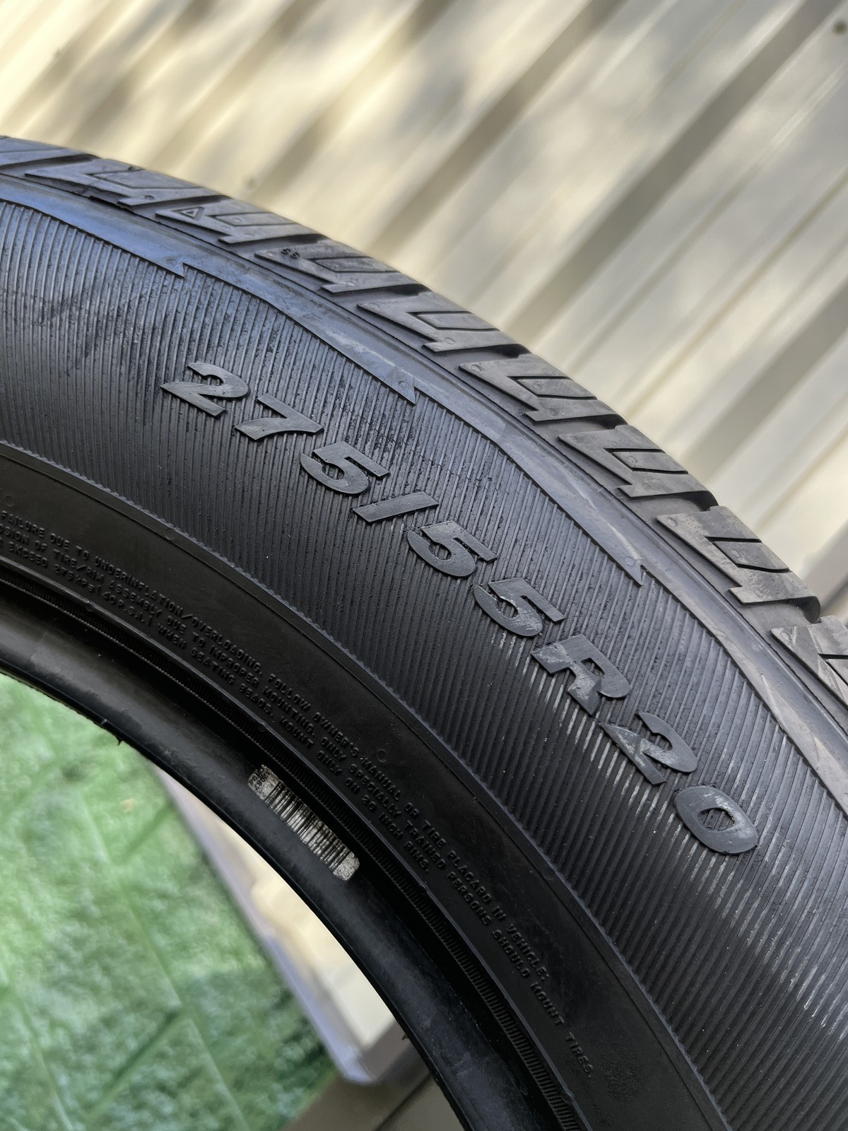 1 Tire Nexen Roadian HTX RH5 275/55R20 113T DOT.1625 9.25/32 No Patch