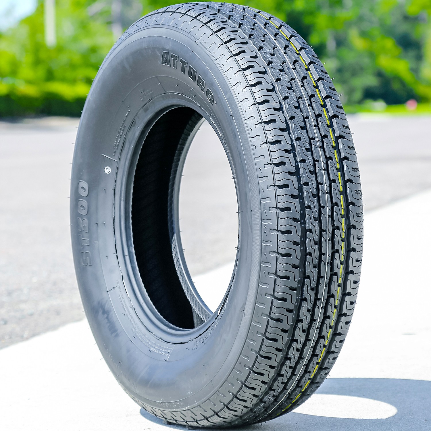 Tire Atturo ST300 ST 215/75R14 Load D 8 Ply Trailer