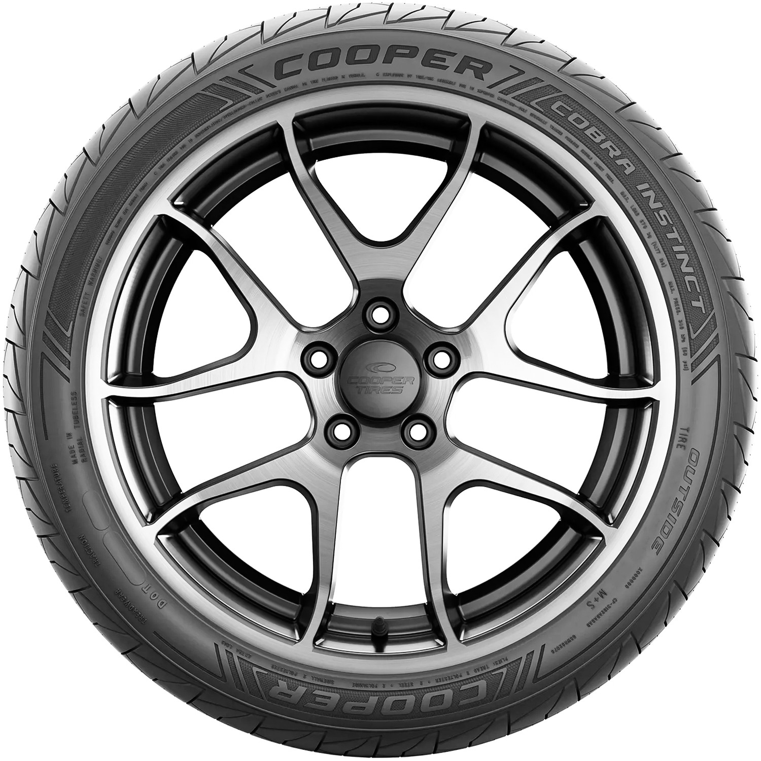 2 Tires Cooper Cobra Instinct 265/35ZR20 265/35R20 99Y XL AS High Performance
