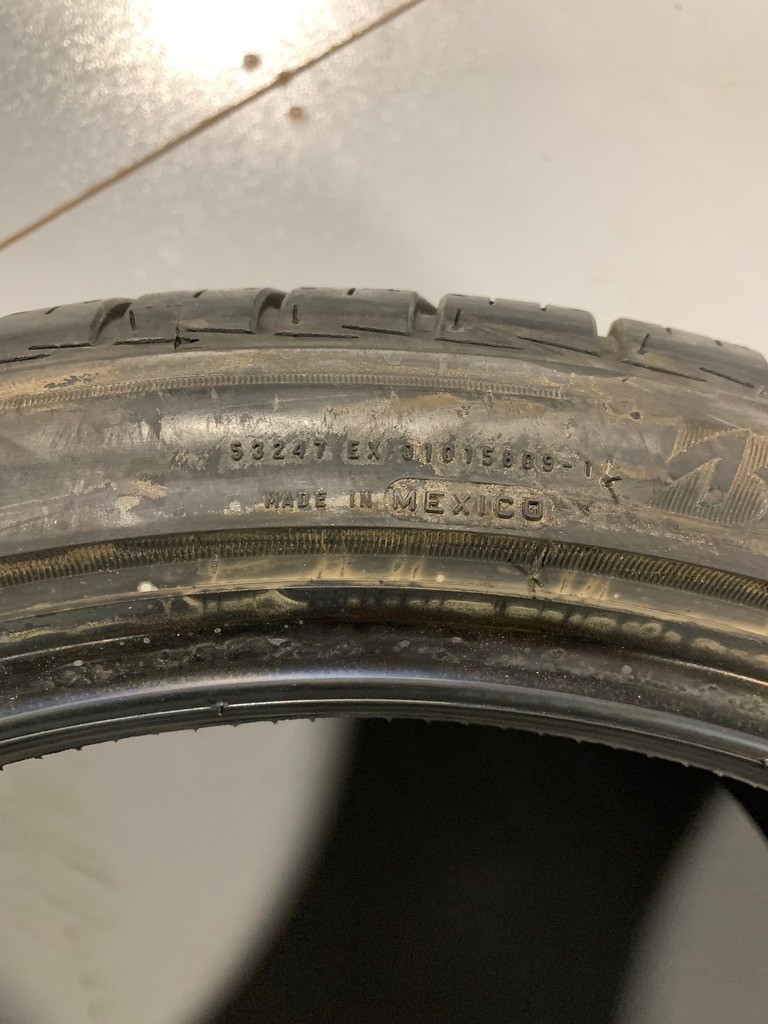 1 New 255 35 18 Bridgestone Potenza RE980AS Extra Load All Season Tire