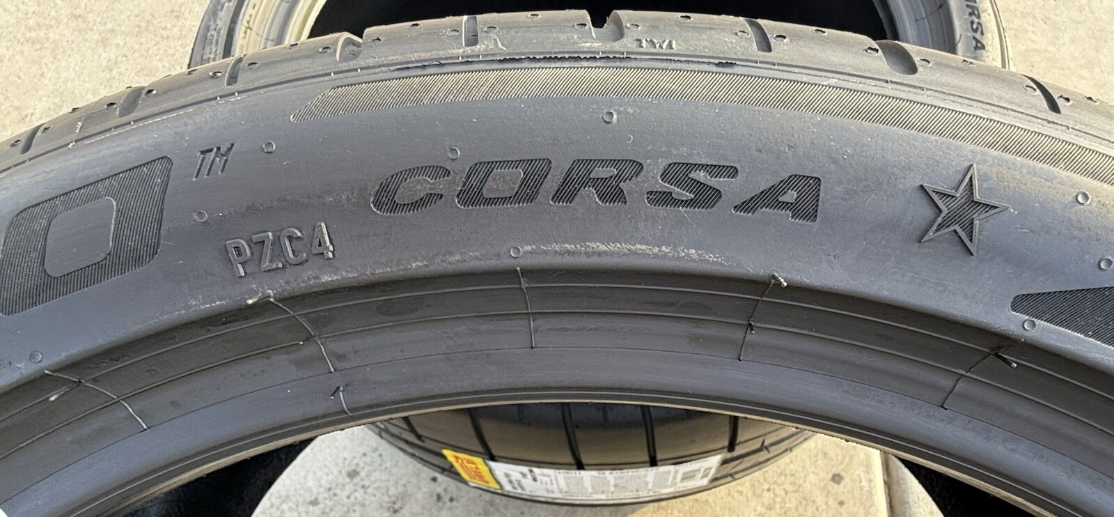 TWO NEW 275/35ZR19 Pirelli P Zero Corsa PZC4 Tires Like Michelin Cup 2 2753519