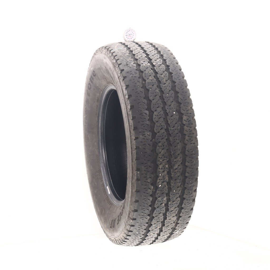 Set of (4) Used LT 265/70R17 Firestone Transforce AT 121/118Q – 10-12/32 (1ACUO)