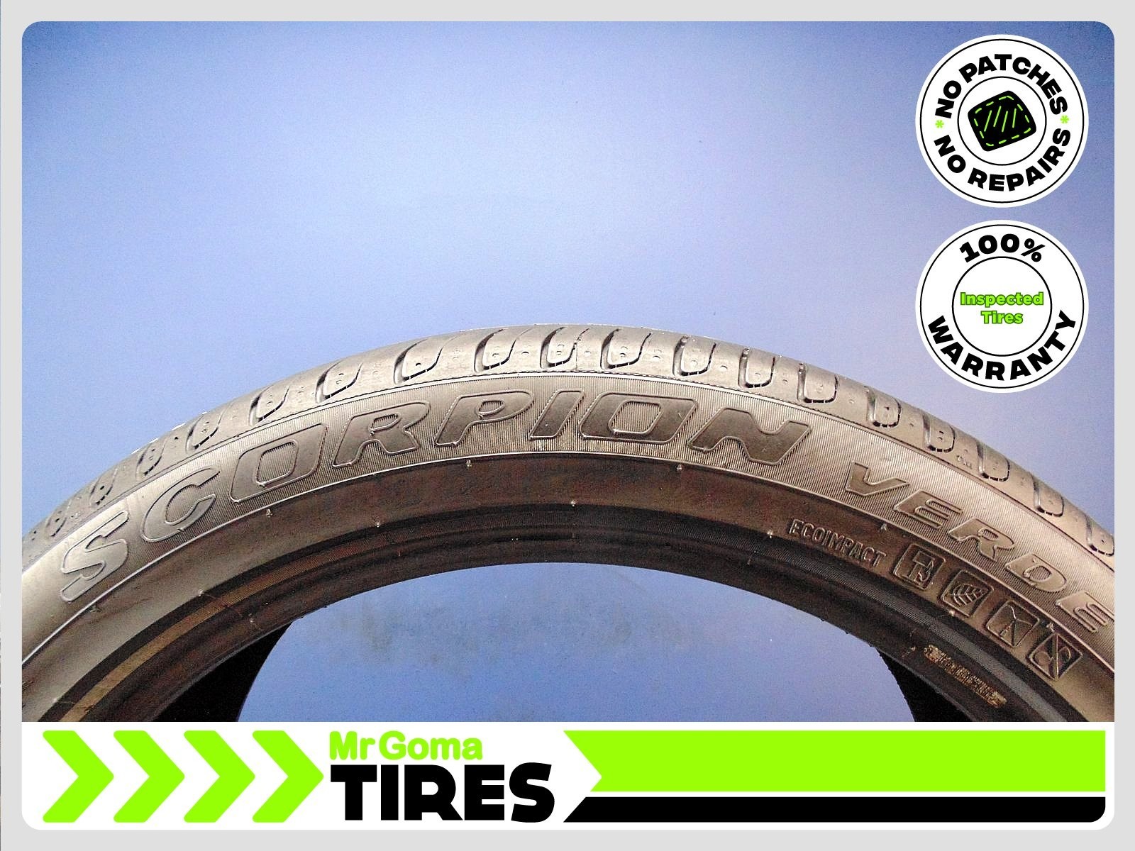 1 PIRELLI SCORPION VERDE ECOIMPACT XL 275/40R21 USED TIRE 7.3/32 TREAD 2754021