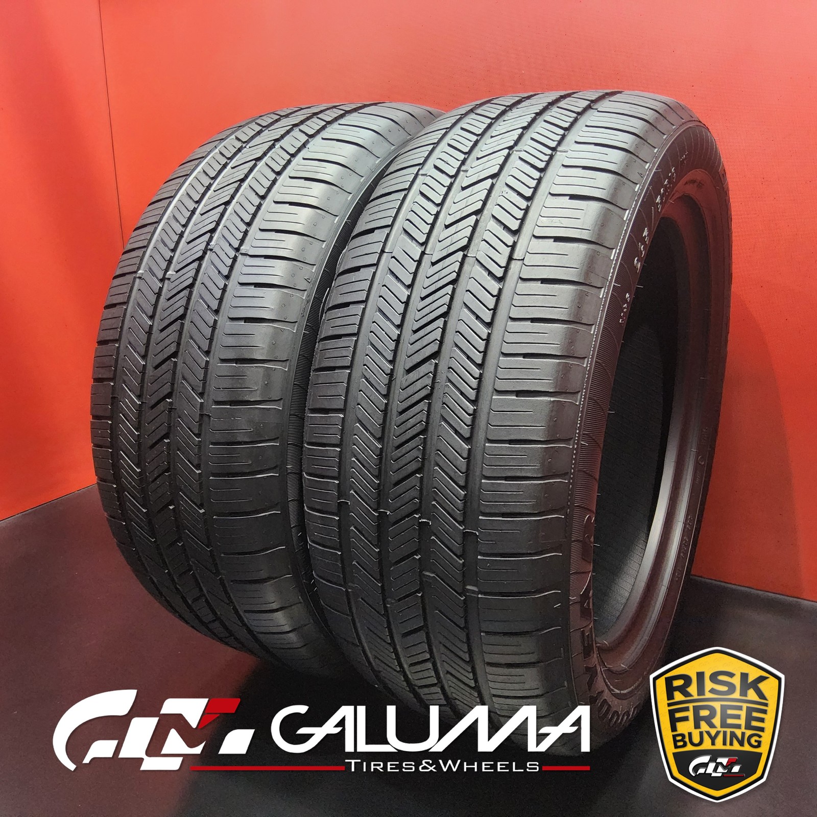 Set of 2 Tires LikeNEW Goodyear Eagle LS2 XL 265/50/19 R19 110H No Repairs 96304