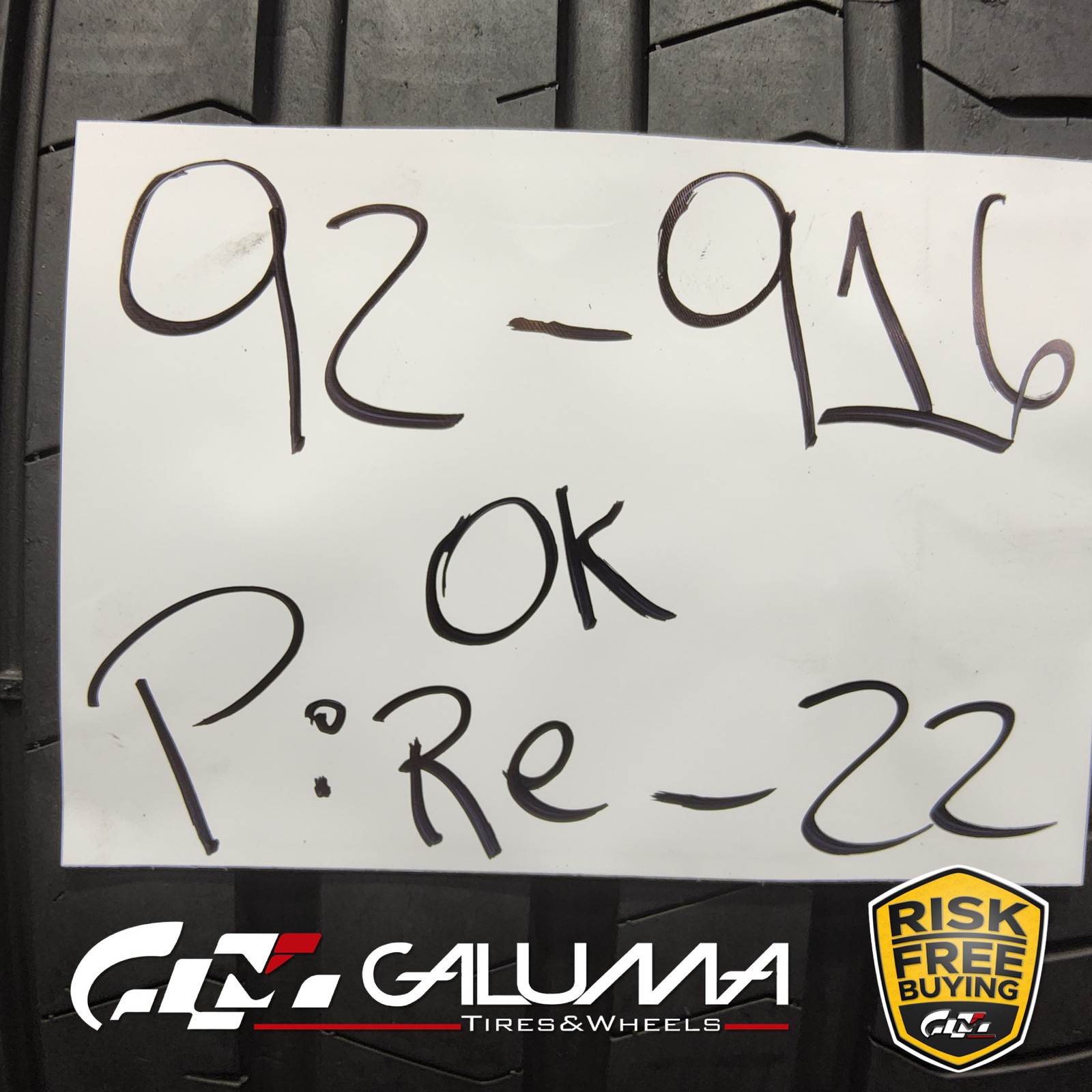 Set of 2 Tires LikeNEW Pirelli P-Zero (PZ4) B 315/30ZR22 315/30/22 3153022 92916