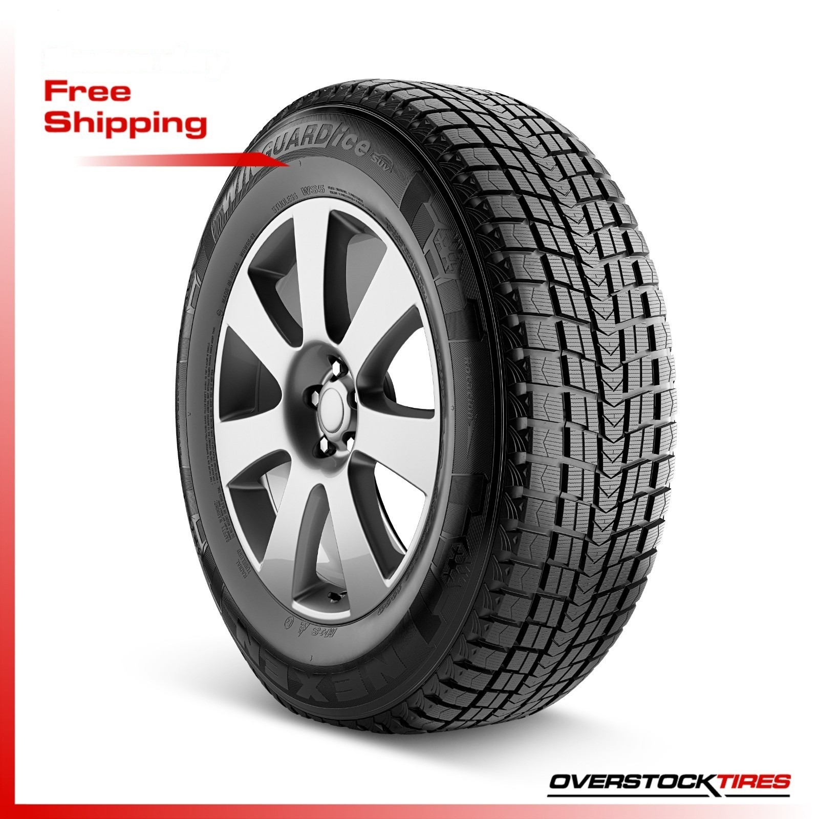 1 NEW 225/65R17 Nexen Winguard Ice SUV 102Q (DOT:2422) Tire 225 65 R17
