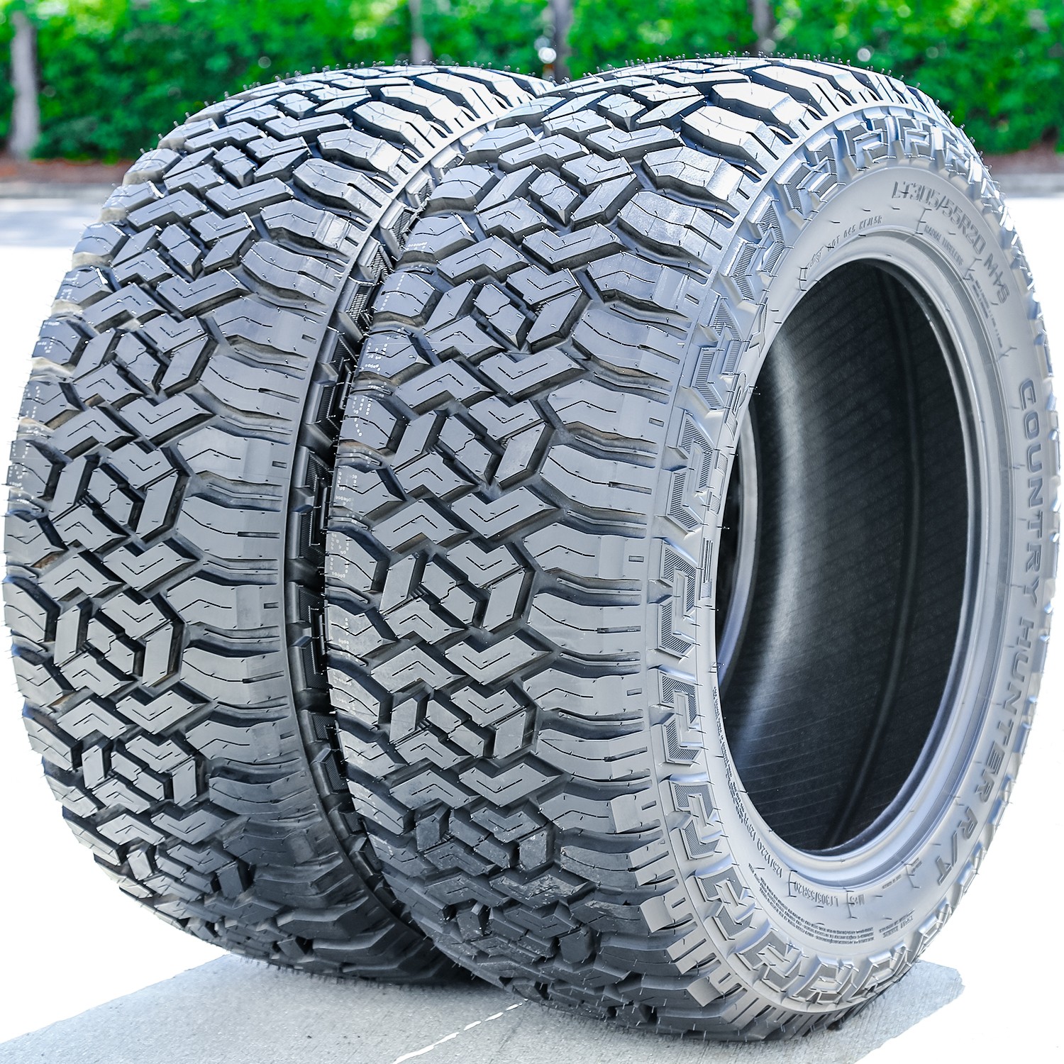 4 Fury Country Hunter R/T 305/55R20 125/122Q F 12 Ply Light Truck Tires