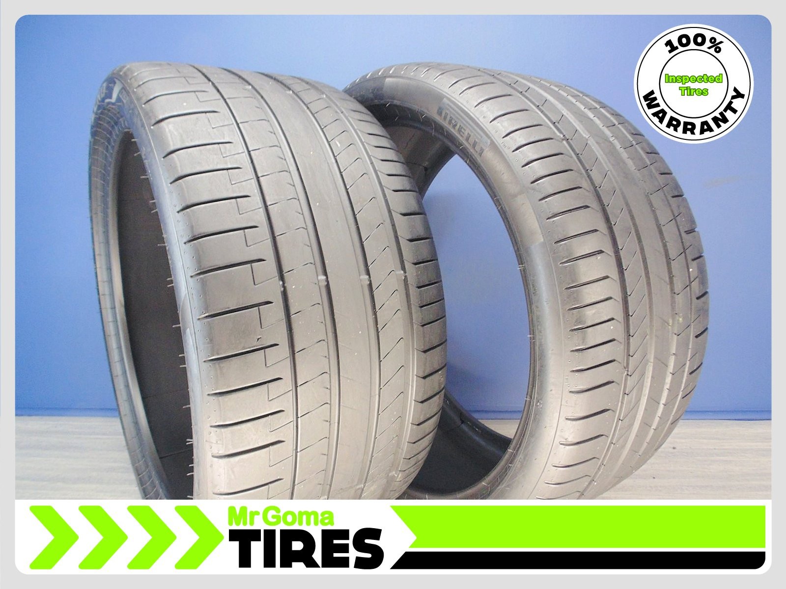 2 PIRELI P ZERO PZ4 ALP XL 325/30ZR23 USED TIRES 7.3/32 TREAD PZERO 109Y 3253023