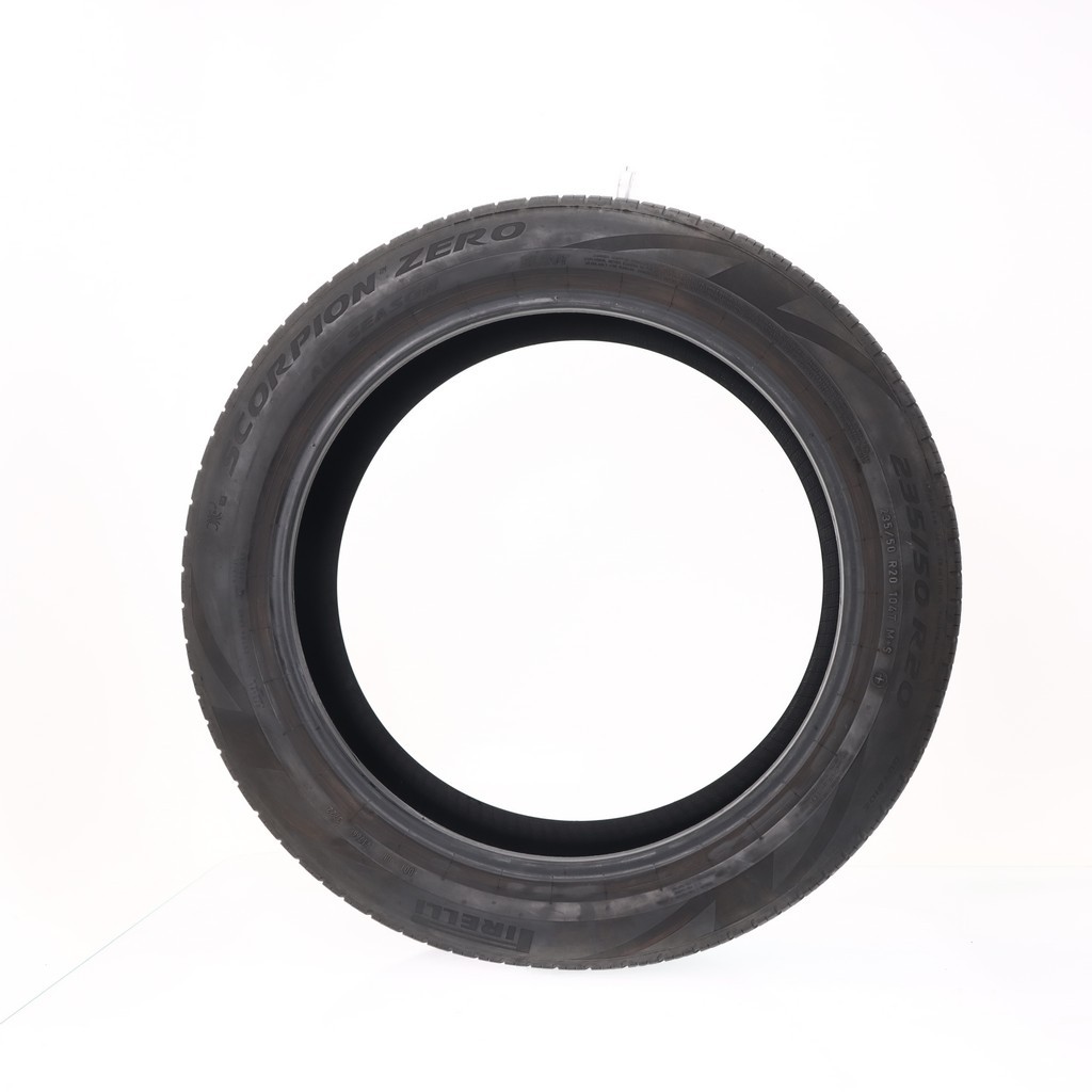 Set of (4) Used 235/50R20 Pirelli Scorpion Zero Elect + 104T – 6-7/32