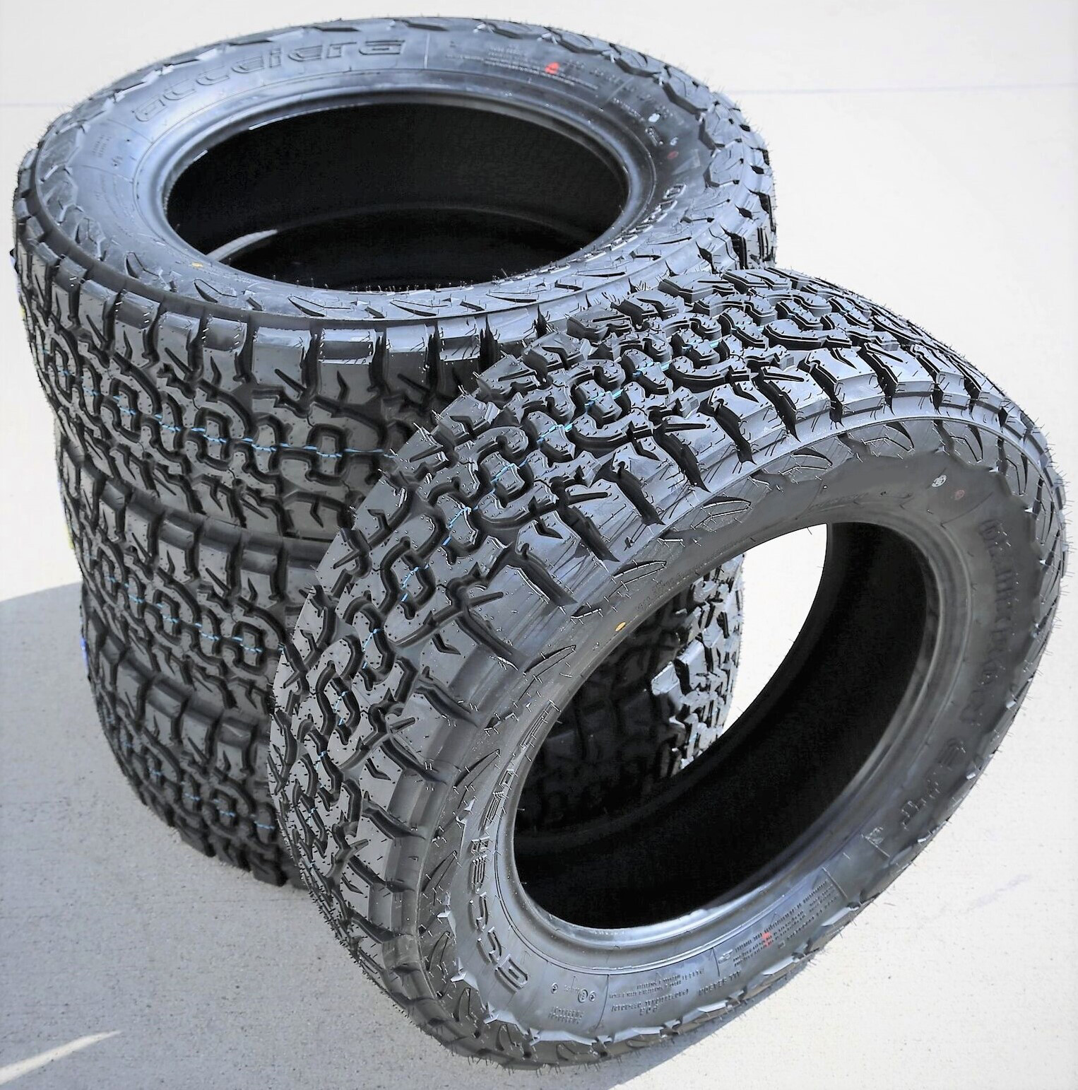 4 Tires Accelera Omikron C/T LT 225/70R16 102/99Q C 6 Ply AT A/T All Terrain