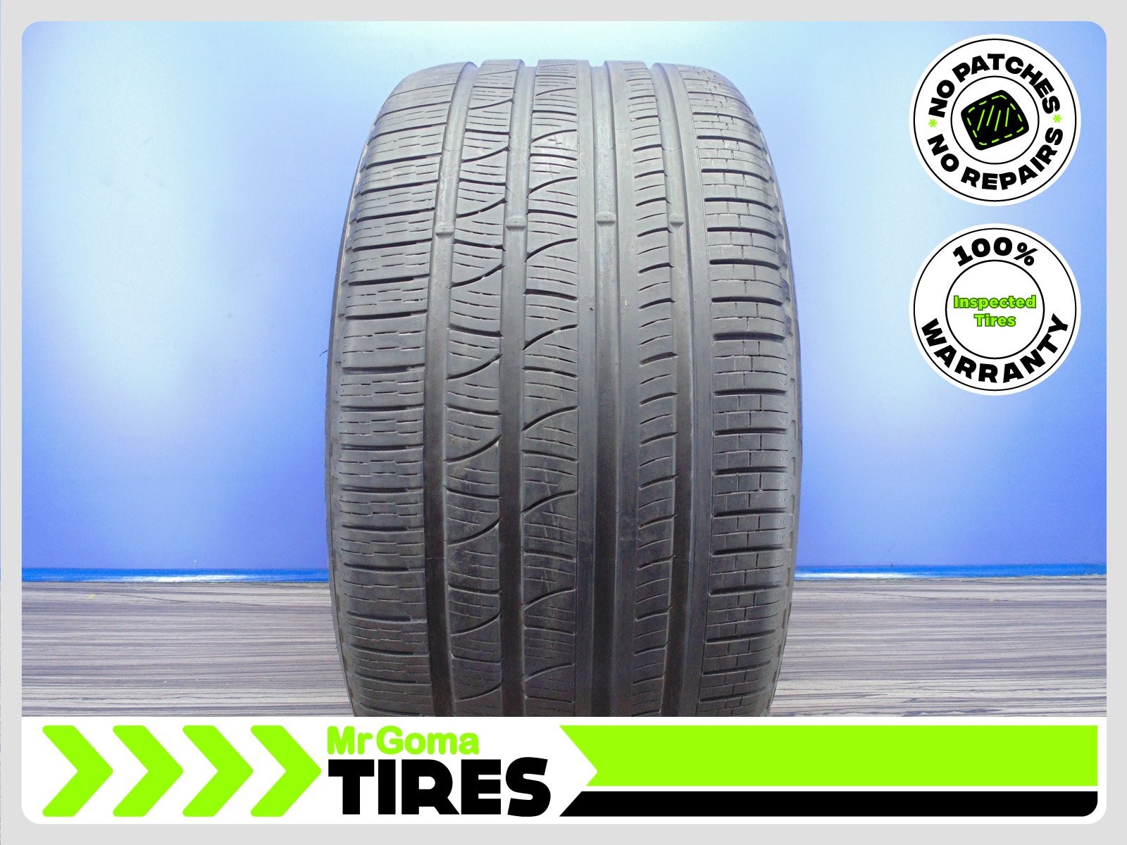 1 PIRELLI SCORPION VERDE AS NO XL 315/35R21 USED TIRE 79% LIFE NO PATCH 3153521