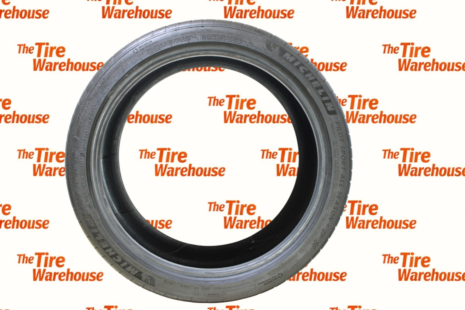 Michelin Pilot Sport AS 4 ZP 305/30ZR20 Tire Used 7/32nd