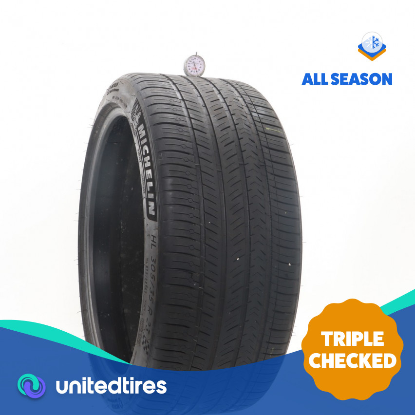 Used 305/35R23 Michelin Pilot Sport All Season 4 LR Acoustic 114Y – 6/32