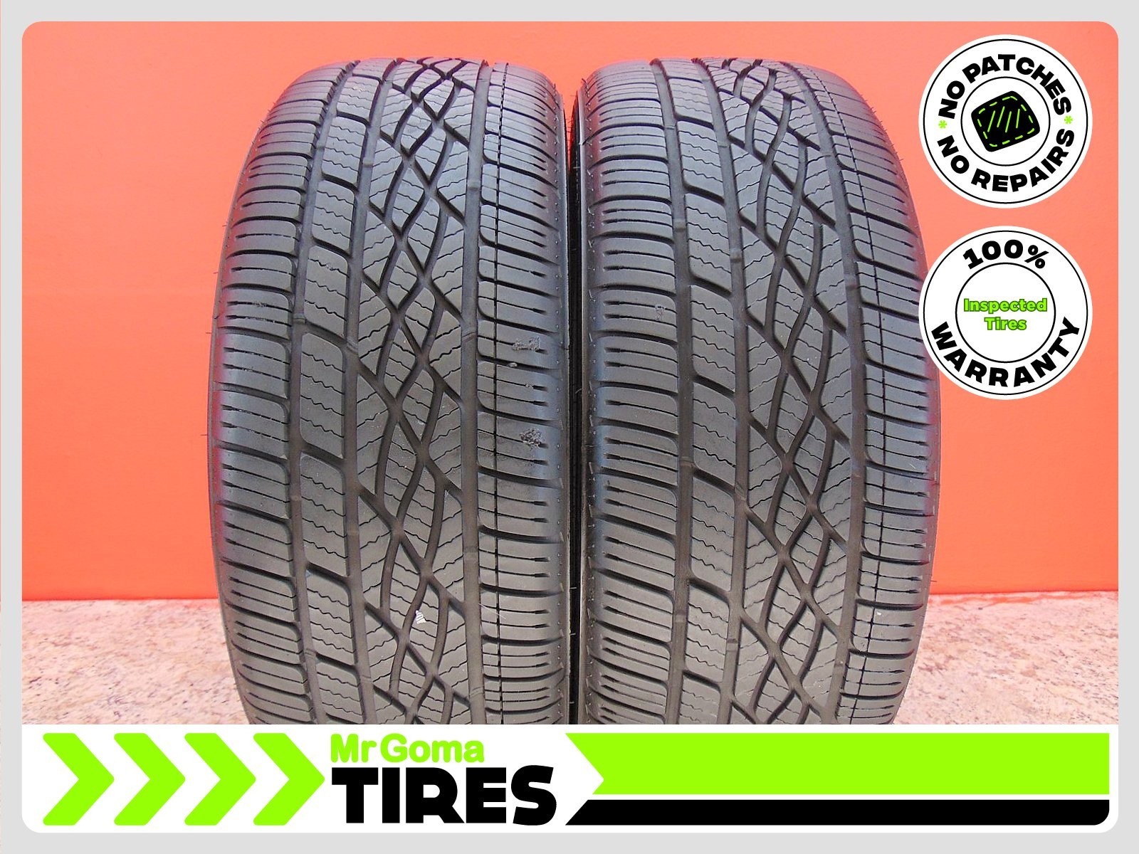2 FIRESTONE FIREHAWK A/S V2 XL 215/45R18 USED TIRES 8.2/32 TREAD 2154518