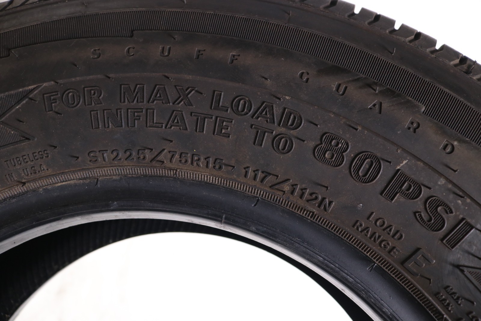 New ST 225/75R15 Goodyear Endurance – 117/112N – 7.5/32