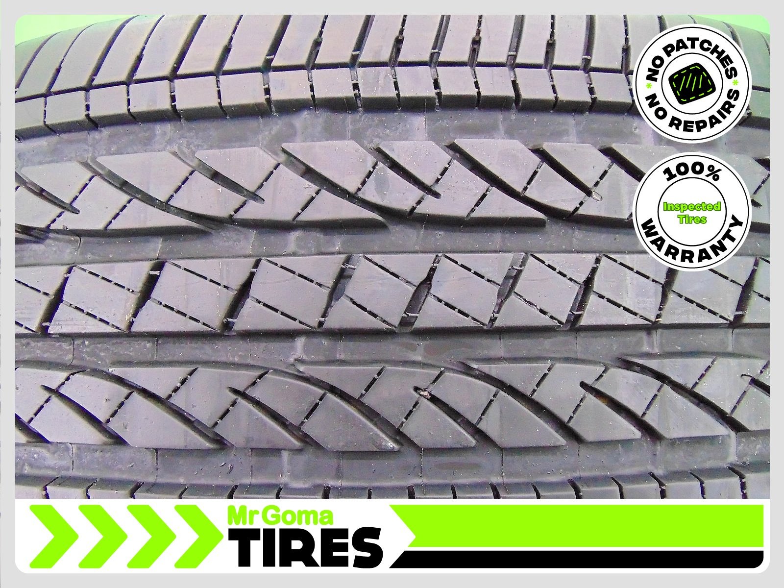 1 225/60R18 USED TIRE BRIDGESTONE DUELER H/P SPORT AS RFT XL 8.5/32 TREAD 104H