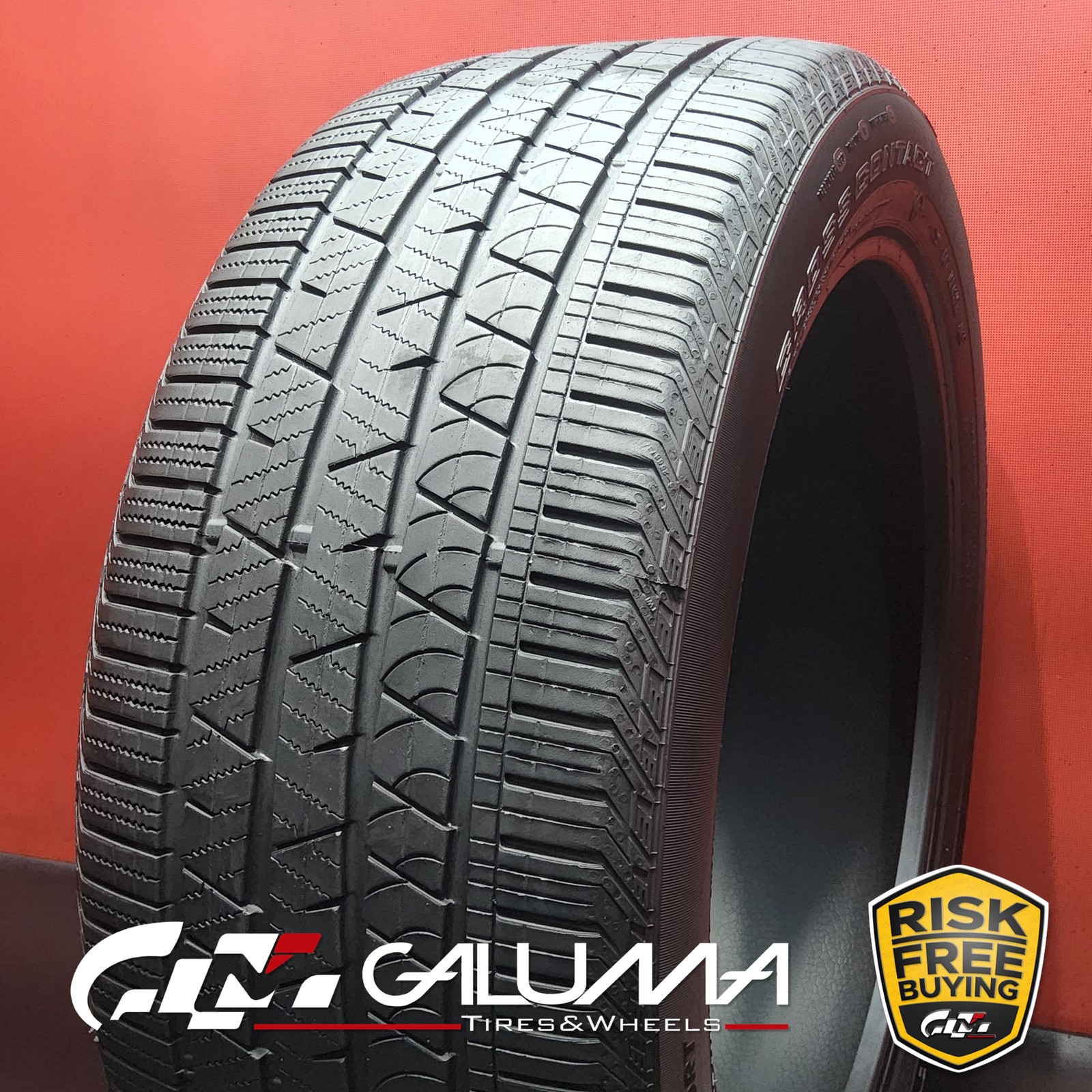 1 Tire LikeNEW Continental CrossContact LX Sport MO1 275/45R21 No Repairs #95558