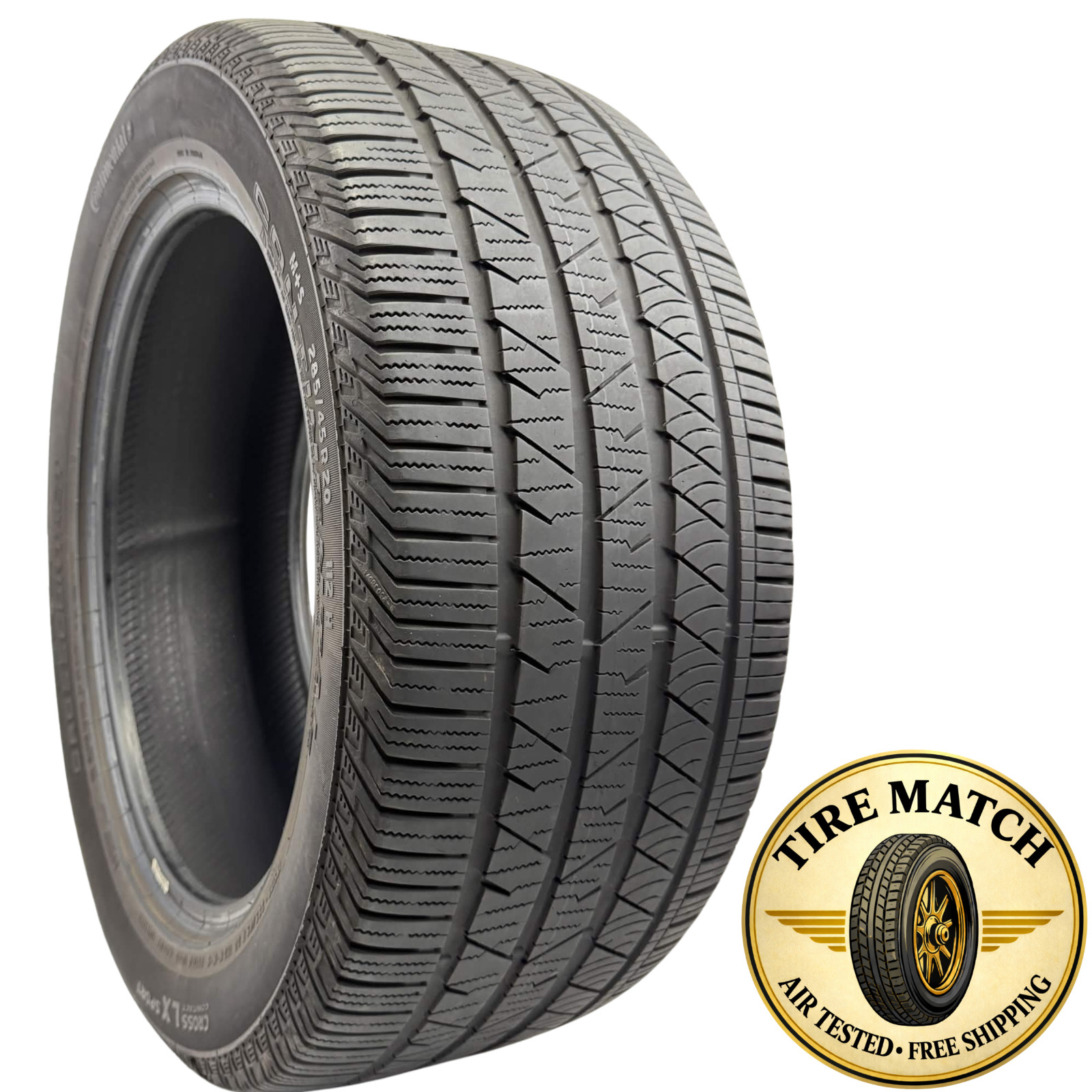 Used 285/45R20 Continental CrossContact LX Sport AO 112H 7/32 (DOT 23)