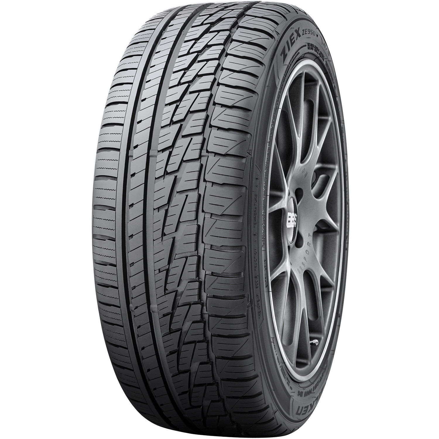 4 Tires Falken Ziex ZE950 A/S 205/50R17 93W XL AS Performance