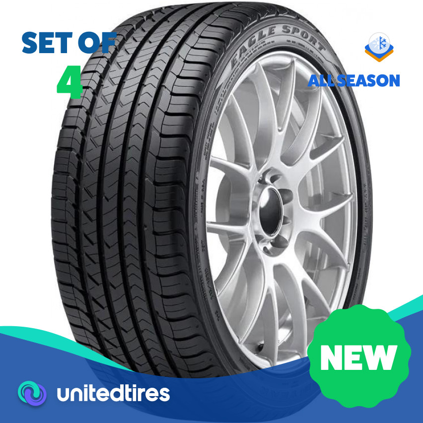 Set of (4) New 305/35R23 Goodyear Eagle Sport All-Season SCT 111H