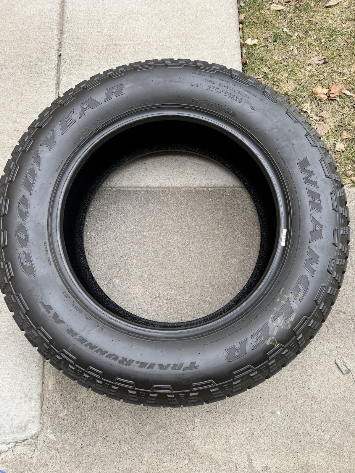 Used 275/60R20 Goodyear Wrangler HP 114S – 7.5/32 (GYQ5)