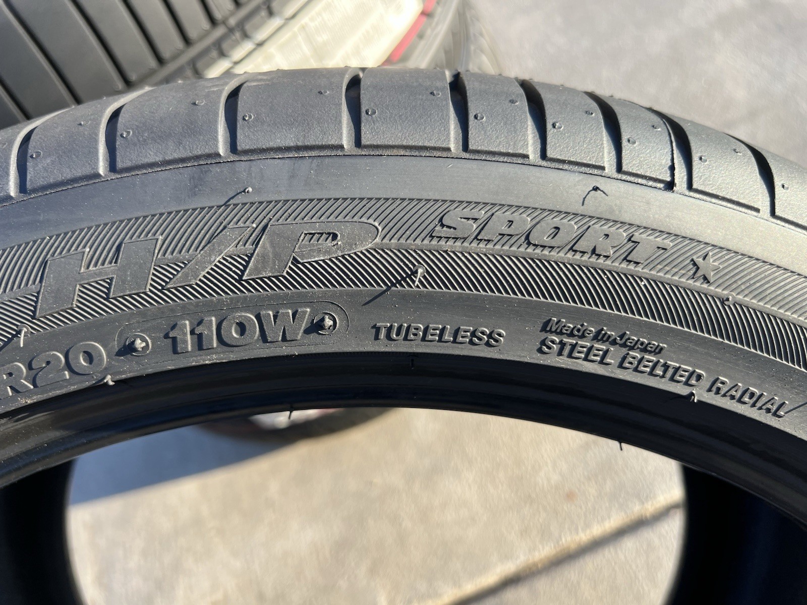 4X NEW Bridgestone Dueler H/P Sport RFT BMW Run Flat 2X 275/40R20 & 2X 315/35R0