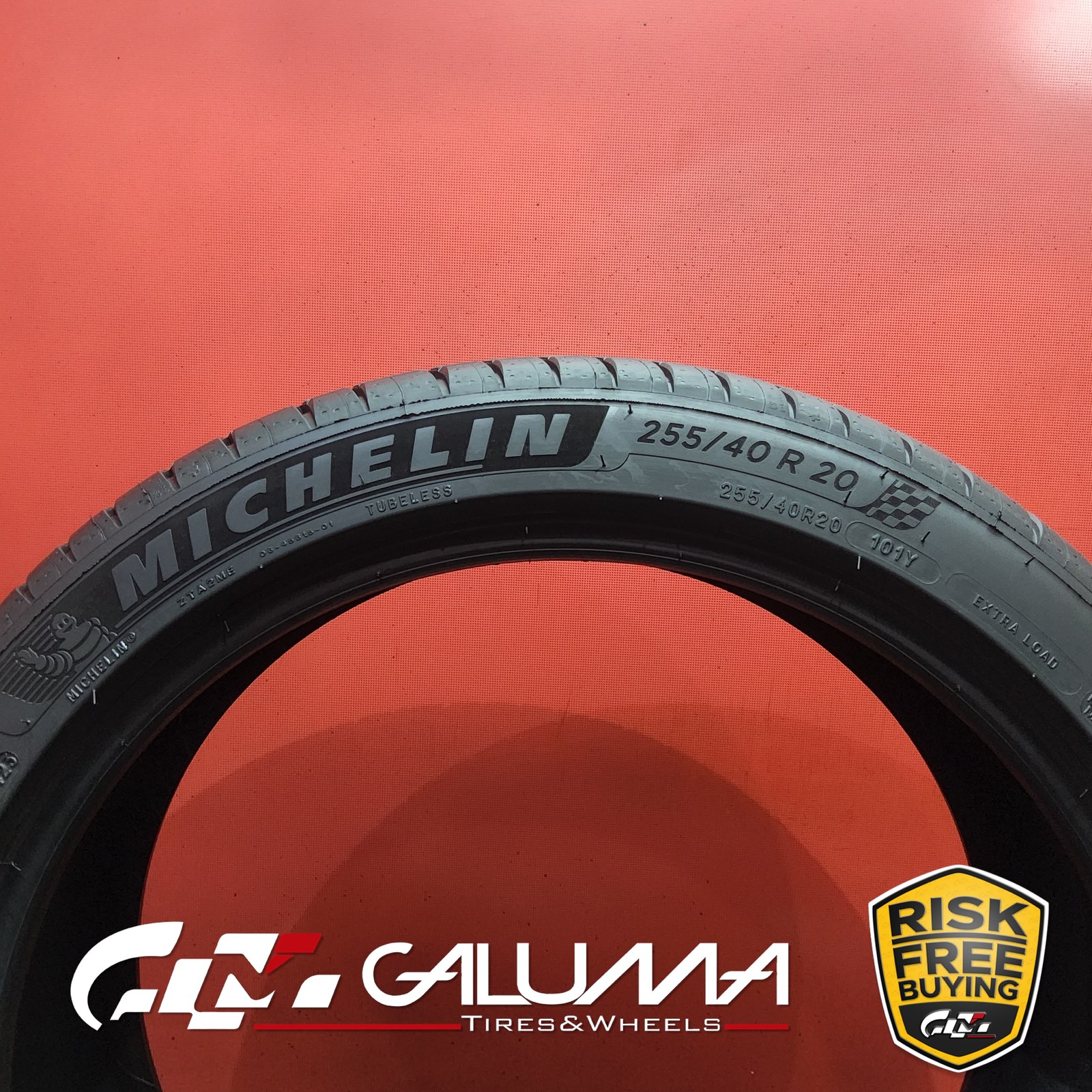 1 Tire LikeNEW Michelin Pilot Sport 4 (Acoustic) AO XL 255/40R20 255/40/20 96046