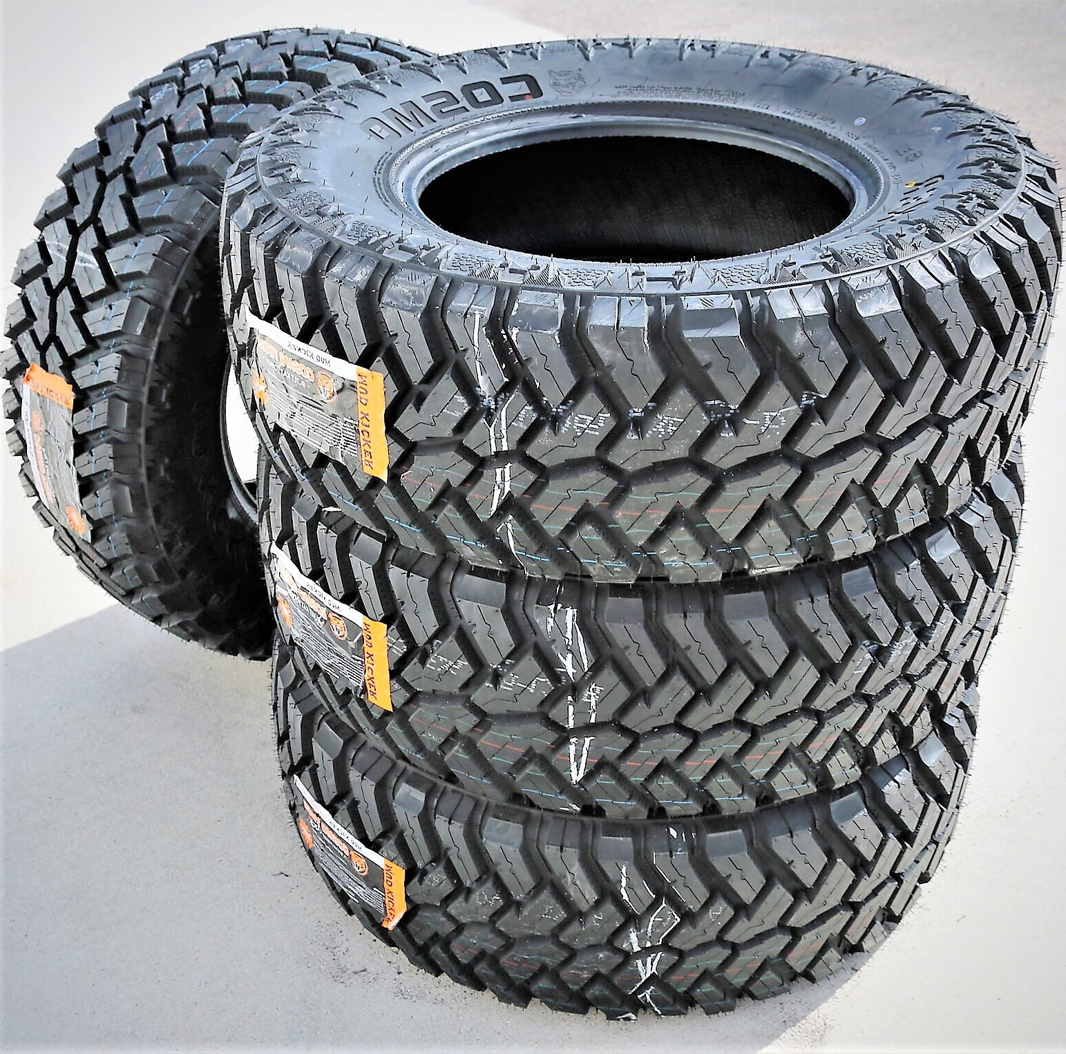 4 Tires LT 305/55R20 Cosmo Mud Kicker MT M/T Load F 12 Ply
