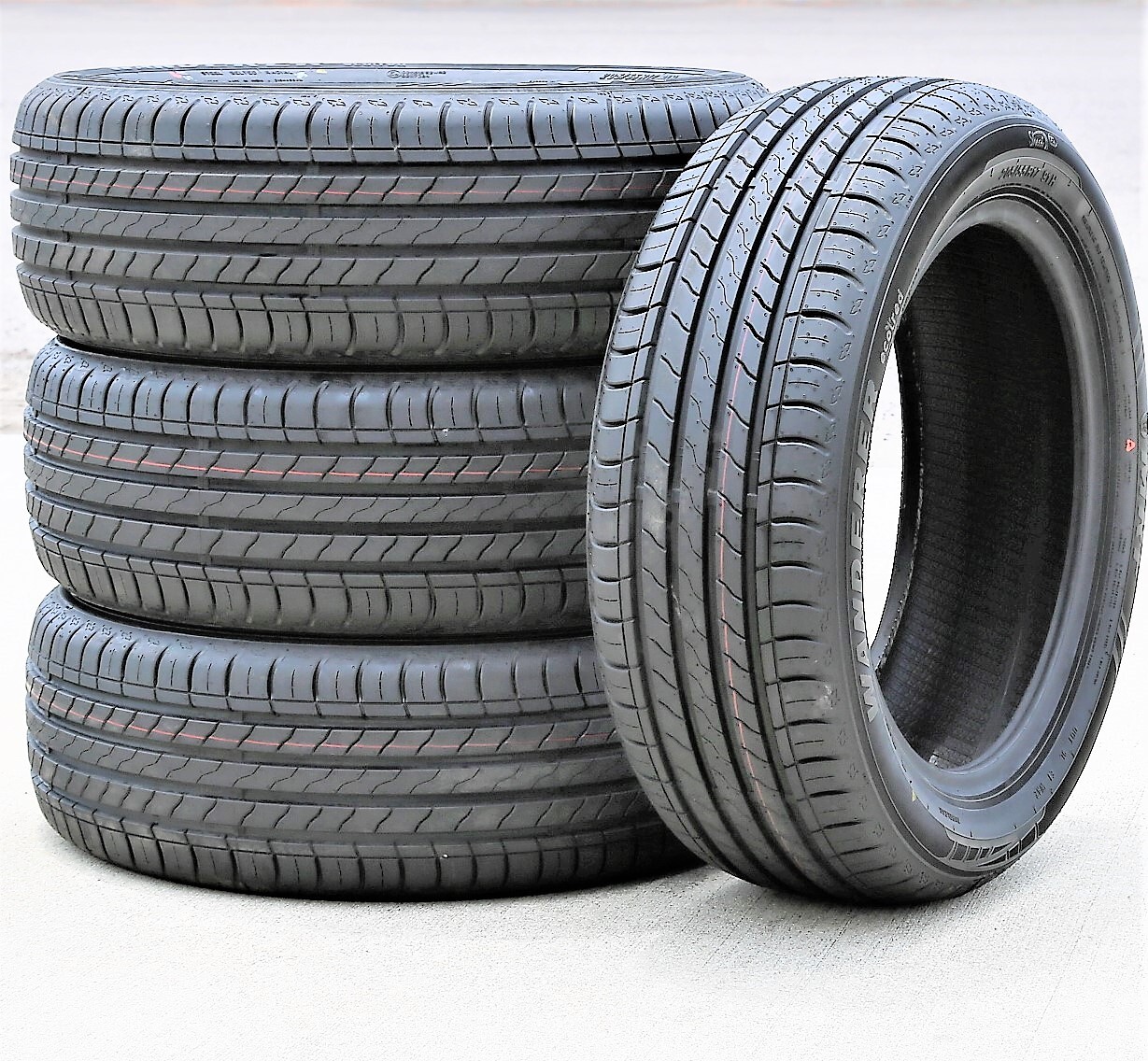 4 Tires MRF Wanderer Street A2 205/55R17 91H AS A/S All Season
